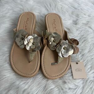 Maselli Floral Embellished Sandals